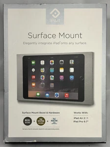 Iport Surface Mount For iPad Air 2/ 1 Pro 9.7", SM AIR 1/2 Silver Bezel, NEW - Picture 1 of 7