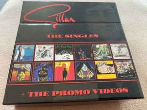 GILLAN - THE SINGLES BOXSET & PROMO VIDEOS - 2007 12 CD & DVD BOX SET - EDSEL - Picture 1 of 2