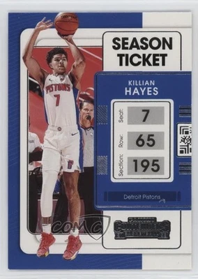 2021-22 Panini Contenders Killian Hayes #78 - Image 1 of 2