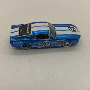 Jada Dub City Bigtime Muscle 1967 Ford Mustang Shelby GT-500KR blau/weiß NM - Bild 1 von 4