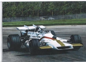 Peter Gethin, Italian GP 1971 art print - Picture 1 of 1