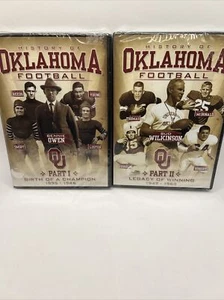 History of Oklahoma Football: Volume 1 & Volume 2 1985-1963 New - Imagen 1 de 1