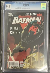 BATMAN #683 LAST RITES CGC 9.8 NM/MT WP RARE VARIANT DC Comics 2009 PROSHIPPER - Picture 1 of 2