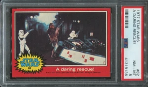 PSA 8 NM MINT 1977 TOPPS STAR WARS #82 DARING RESCUE 18136 B195 - Picture 1 of 1