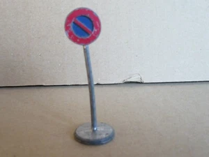 559B Vintage DINKY 771 Frankreich Warndreieck Stadt Schild Verbot Leuchtfeuer - Bild 1 von 4