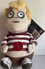 ADDAMS FAMILY Pugsley Squeezer 6" Plush Son Cuddle Barn Plays Theme Song NWT