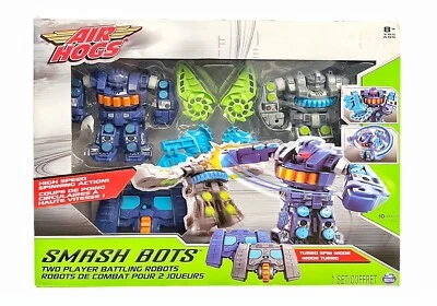 Spin Master Air Hogs SMASH BOTS 2-Player Battling Robots Remote Control RC Turbo - Image 1 of 4