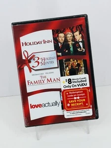 Love Actually / The Family Man / Holiday Inn (DVD, 2019) Holiday Movies - Picture 1 of 3