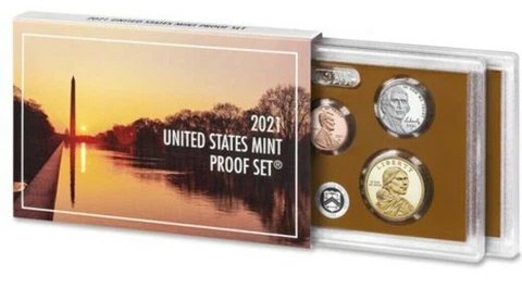💰 2021 S - Proof Set - US Mint  - 7 Coins Cover
