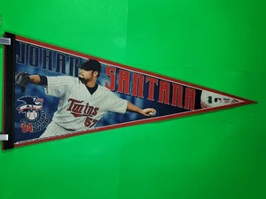 Banderín de jugador de béisbol Johan Santana 2004 Wincraft MLB MLB de los Mellizos de Minnesota - Imagen 1 de 5