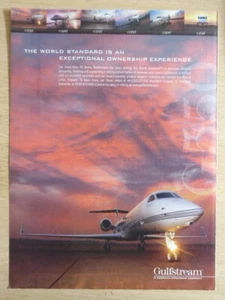 2/2006 PUB GULFSTREAM GENERAL DYNAMICS AVION GULFSTREAM G550 BUSINESS JET AD - Picture 1 of 1