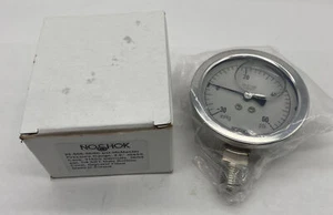 NoShok 8973ZNF9 Pressure Gauge, 2.5" 1/4" NPT 60Psi  - Picture 1 of 5