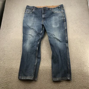 Duluth Trading Jeans Adult 46x30 Blue Denim Flex Ballroom Straight Leg 61976 - Picture 1 of 12