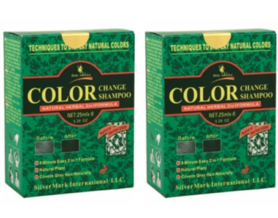 Champú Deity America Hair Black Color Change 5,28 oz (paquete de 2) Foto 1 de 3