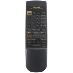 Control remoto VCR original de fábrica Sharp G0003AJ para Sharp VC-H514U, VC-H914U - Imagen 1 de 5