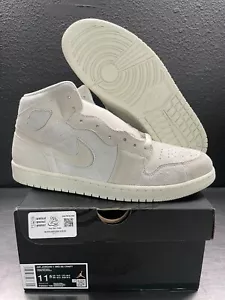 Zapatilla deportiva Air Jordan 1 Mid SE Craft Marfil Pálido FQ3224 100 Talla 11.5 TOTALMENTE NUEVA - Imagen 1 de 11