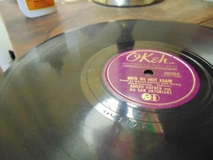 78RPM Okeh 06264 Adolph Hofner - Until We Meet Again /I Was So Happy, solid VG - Picture 1 of 4