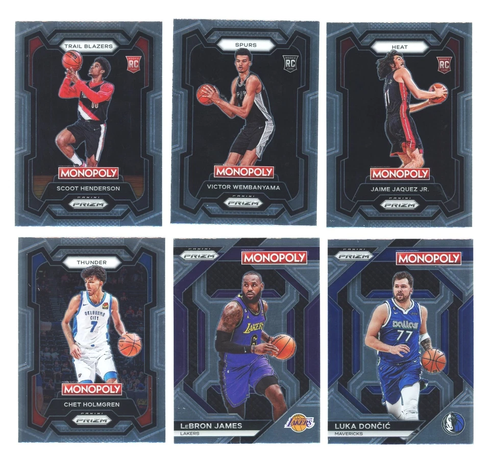 2023-24 Prizm MONOPOLY (BUY 3 GET 1) You Pick/Choose - Complete Your Set -Panini - Image 1 of 1