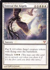 Entreat the Angels Avacyn Restored White Magic the Gathering MTG x1