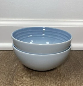 "Coastal Blue" LE CREUSET Set of 2 Vancouver 4.75" Snack Bowls NWT *2nd Choice* - Picture 1 of 6