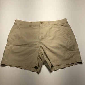 Banana Republic Shorts Womens Size 12 Baja Sand Walking Lightweight 5 Inch Chino - Picture 1 of 20