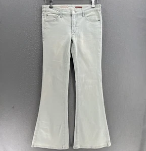 Anthropologie Pilcro Jeans Womens 27 Light Wash Flare Leg Stretch Low Rise - Picture 1 of 11