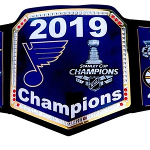 Cinturón de campeonato de peso pesado St Louis Blues 2019, único  - Imagen 1 de 8