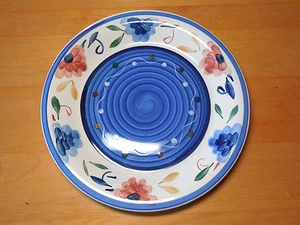 Plato de Cena Sobremesas FLORAL DOTS 10 3/8" Azul 1 ea 7 Disponible - Imagen 1 de 8