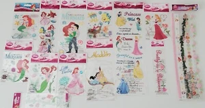 *YOU CHOOSE* EK Success DISNEY PRINCESSES & Variety Letters Dimensional Stickers - Picture 1 of 19