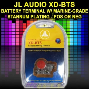 JL AUDIO XD-BTS (90458) ULTRA COMPACT BRASS BATTERY TERMINAL MARINE POS/NEG NEW! - Picture 1 of 2