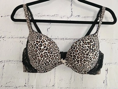 Sutiã Victoria's Secret Body By Victoria Push-up Animal Print UW tamanho 36C - Imagem 1 de 4