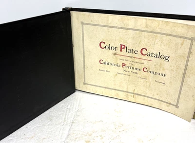 California Perfume Company Salesman Catalog w/color illustrations Avon 1915 Book Foto 1 de 4