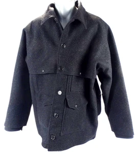 Filson #83 Double Mackinaw Cruiser sz 46XL (Charcoal) USA MADE - Picture 1 of 6
