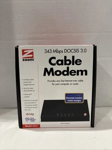 Zoom 343 Mbps DOCSIS 3.0 modem via cavo modello: 5341 - Foto 1 di 16