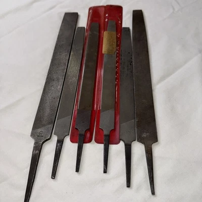 J. K. Files And Tools / Sunflower-Made In India Lot Of 6 Vintage Files - Image 1 of 4
