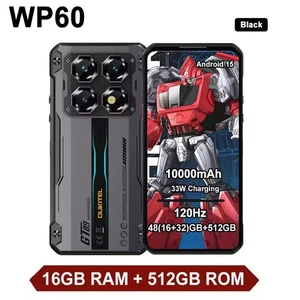 Teléfono resistente OUKITEL WP60 5G 7,2"" dimensión 7025 108 MP 10000mAh Android 15 NFC - Imagen 1 de 15