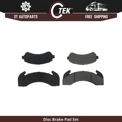 Para Freightliner FL60 1991-2004 | Pastillas de freno de disco centradas | Semimetálicas Foto 1 de 4