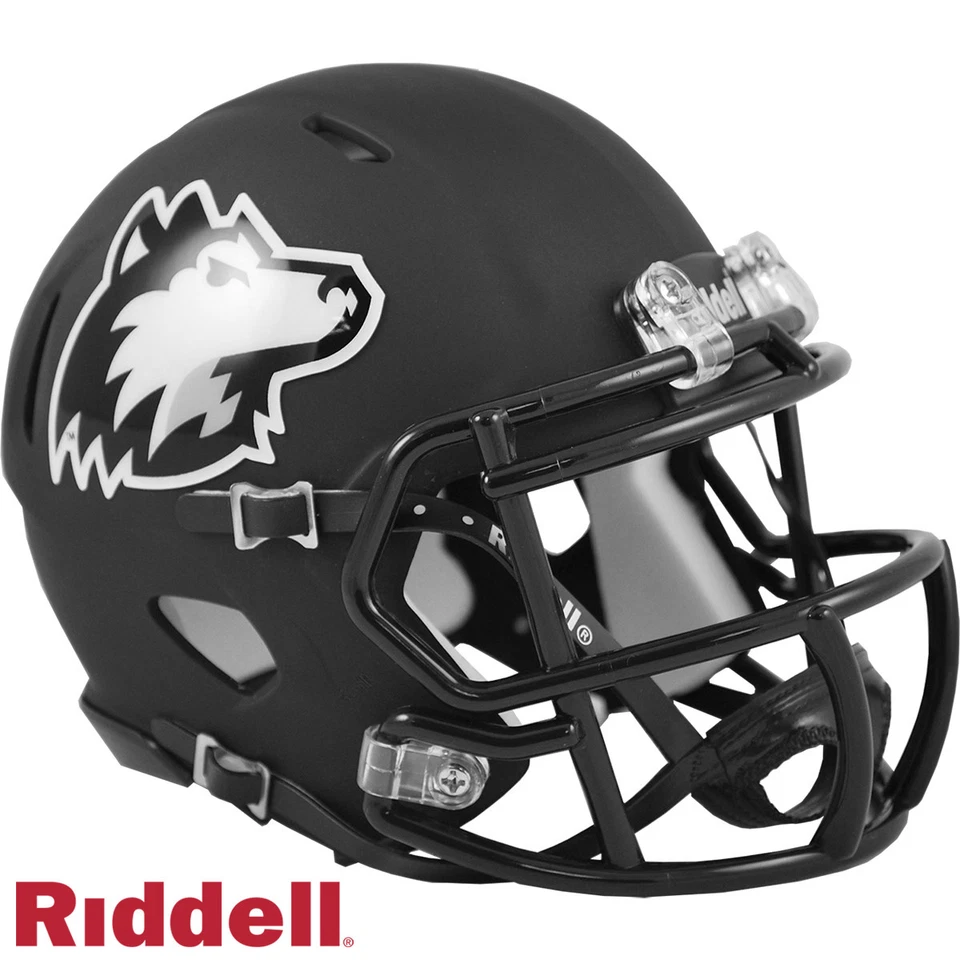 Northern Illinois Huskies Helmet Riddell Replica Mini Speed Style Matte Black - Image 1 of 1