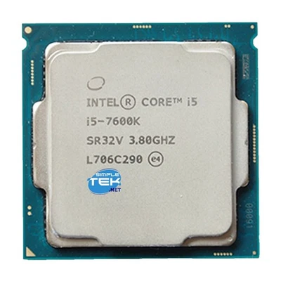 Intel Core i5-7600K SR32V 3.8GHZ Max 4,20HGHZ LGA1151 V1 CPU 4C/4T Processor - Image 1 of 4
