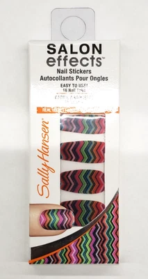 NOVO Adesivo para Unhas Sally Hansen Salon Effects-140 FAB-RIC - Imagem 1 de 2