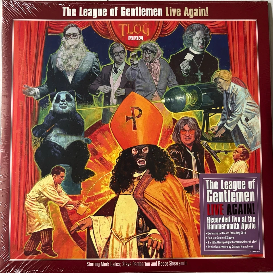 THE LEAGUE OF GENTLEMEN - Live Again! VINYL 2 x LP 2019 Demon BRAND NEW! JF1 - Image 1 of 2