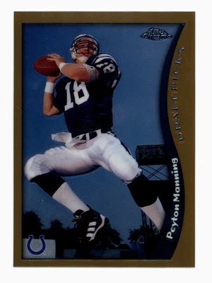 1998 Topps Chrome Draft Picks #165 Peyton Manning Rookie RC - Colts Broncos - Image 1 of 2