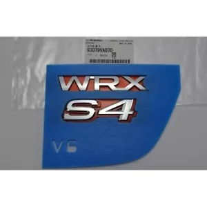 JDM OEM Levorg 5D Wagon WRX S4 Rear Emblem Ornament Budge 93079VA070 New JAPAN - Picture 1 of 5
