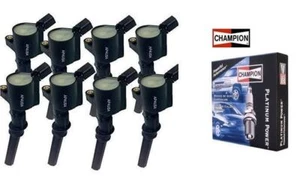 8 x Ignition Coils + Platinum Spark Plugs for Ford Explorer UQ UX UZ 4.6L - Picture 1 of 2