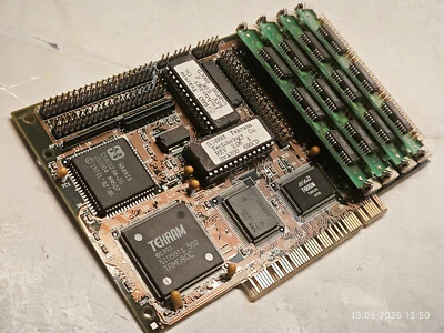 PCI IDE Caching Controller TEKRAM DC-690CD with Harris 80C286 20 MHz CPU + RAM - Image 1 of 4