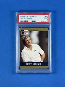 1990 Pro Set Golf Curtis Strange #60 PSA 9 - Picture 1 of 2