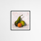 Giclee Grafica Stampe di Frutta Still Vita. Alto Qualità Giclee Arte Stampe