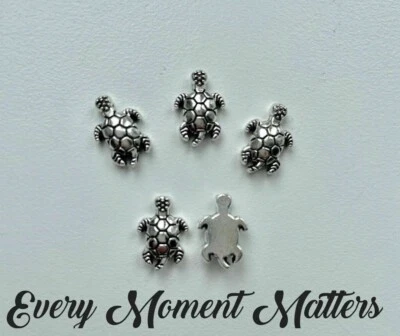 20 x Tibetan Silver TORTOISE TURTLE SPACER BEAD 13x9mm Beads Jewellery Findings  - Image 1 of 4