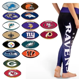 Officially Licensed NFL For Her Gradient Print Legging 492208-J - Picture 1 of 30