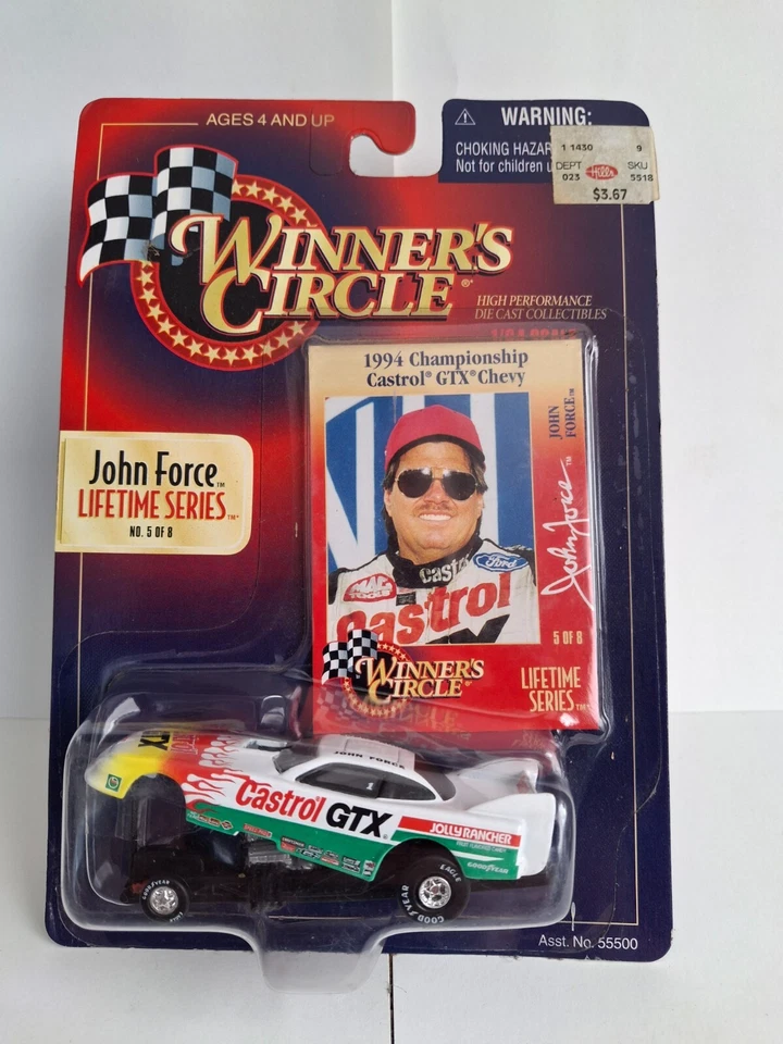 John Force Winner's Circle Lifetime Series 1997 Castrol GTX Pontiac 1 Of 8 1:64 - Image 1 of 2